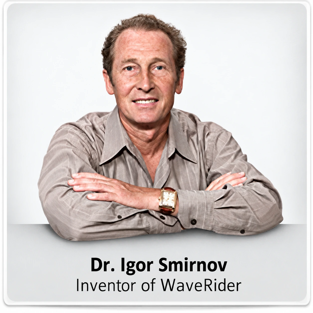 Dr. Igor Smirnov, inventor of WaveRider
